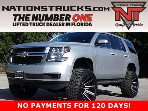 2019 CHEVY TAHOE LT 4X4 LIFTED SUV - BACK UP CAM - cars & trucks -... for sale in Sanford, FL