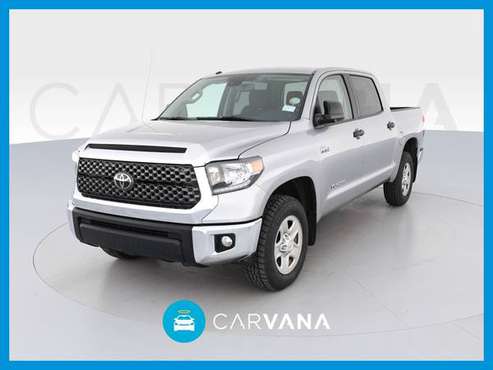 2018 Toyota Tundra CrewMax SR5 Pickup 4D 5 1/2 ft pickup Silver for sale in Ocean City, NJ
