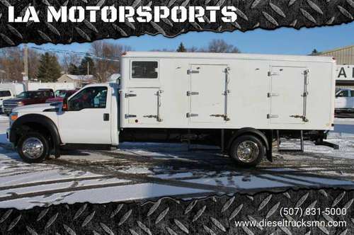 2015 FORD F-550 SUPERDUTY V10 NEW TIRES FREEZER BODY 182K CLEAN... for sale in WINDOM, MN