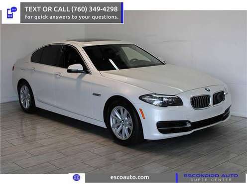 2014 BMW 5 Series 528i Sedan - - by dealer - vehicle for sale in Escondido, CA
