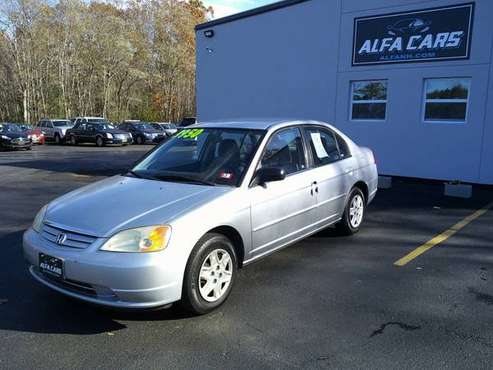 2003 Honda Civic 4dr Sdn LX Auto,INSPECTED - cars & trucks - by... for sale in Hooksett, MA