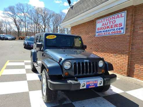 2008 Jeep Wrangler 4WD 4dr Unlimited Sahara (TOP RATED DEALER AWARD for sale in Waterbury, CT
