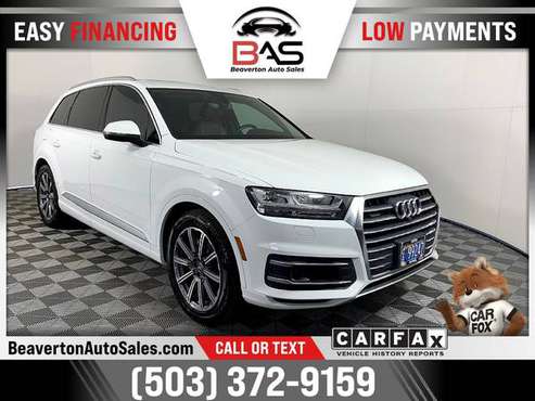 2017 Audi Q7 Q 7 Q-7 Prestige FOR ONLY 547/mo! - - by for sale in Beaverton, OR