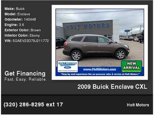 2009 Buick Enclave CXL for sale in Cokato, MN
