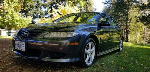 2004 Mazda 6 - 5 Speed - Leather - Sport Package - cars & trucks -... for sale in Grants Pass, OR