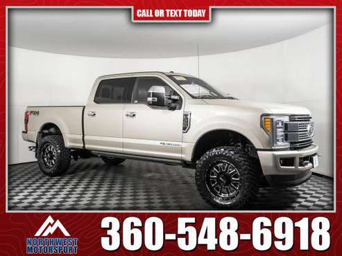 Lifted 2018 Ford F-350 Platinum FX4 4x4 - - by for sale in Marysville, WA