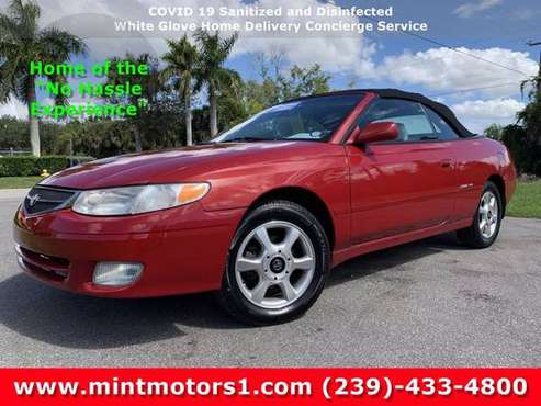 2001 Toyota Camry Solara Sle - cars & trucks - by dealer - vehicle... for sale in Fort Myers, FL