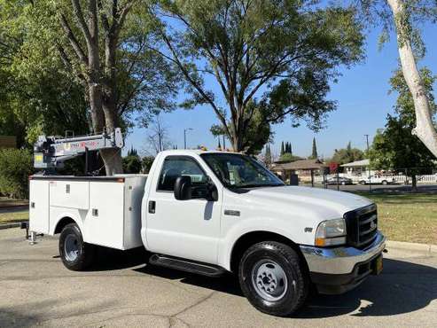 2003 Ford F-350 F350 F 350 Utility Truck with Venturo Crane -WE... for sale in Los Angeles, CA