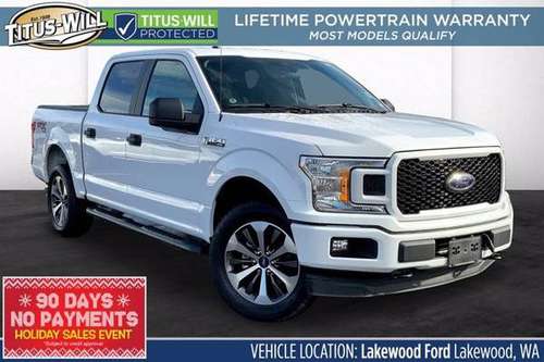2019 Ford F-150 4x4 4WD F150 Truck XL Crew Cab - cars & trucks - by... for sale in Lakewood, WA