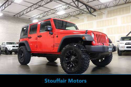 2015 Jeep Wrangler Unlimited Sport Red - - by for sale in Hillsboro, WA