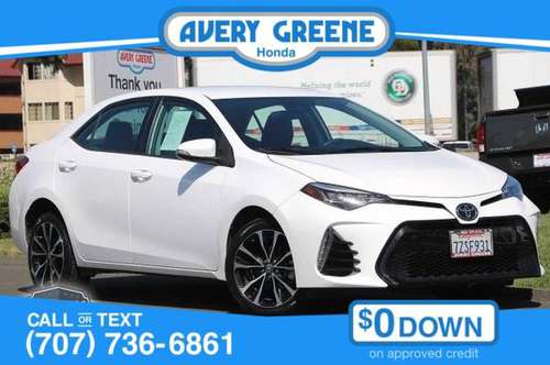 2017 Toyota Corolla SE - - by dealer - vehicle for sale in Vallejo, CA