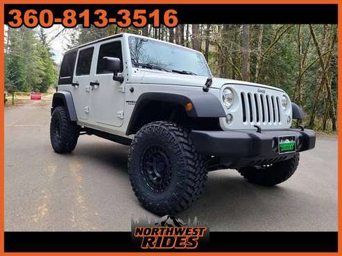2015 lifted Jeep Wrangler Unlimited Sport S SUV 4D for sale in Bremerton, WA