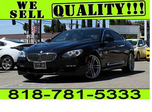 2013 BMW 650i GRAN COUPE **$0 - $500 DOWN* BAD CREDIT CHARGE OFF BK* for sale in North Hollywood, CA
