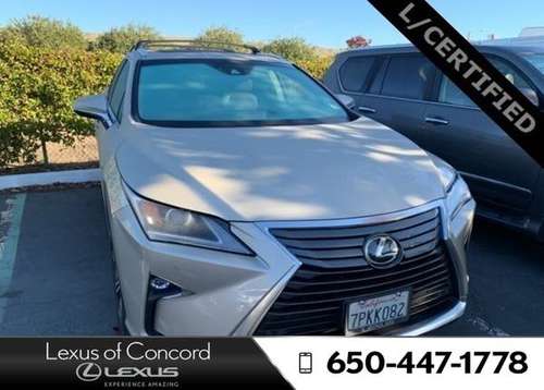 2016 Lexus RX 350 Monthly payment of - cars & trucks - by dealer -... for sale in Concord, CA