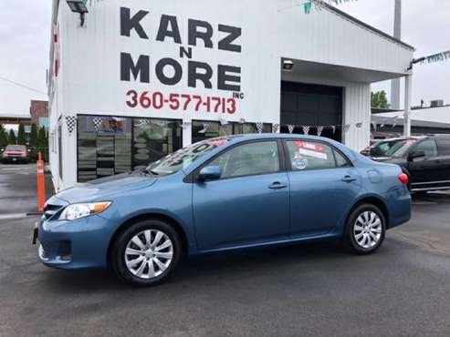 2012 Toyota Corolla 4dr LE 4Cyl Auto 42K 1 Owner Miles PW PDL Air for sale in Longview, OR