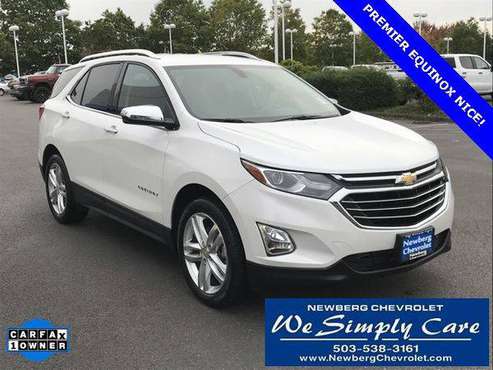 2019 Chevrolet Chevy Equinox Premier WORK WITH ANY CREDIT! for sale in Newberg, OR