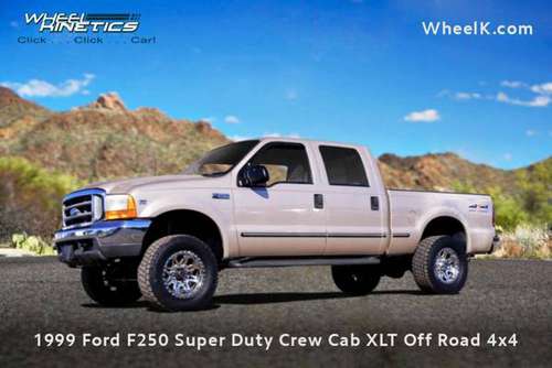 1999 Ford F250 Super Duty Crew Cab XLT Off Road Gas 4x4 - cars &... for sale in Bylas, AZ
