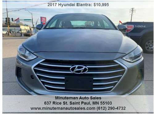 2017 Hyundai Elantra SE 4dr Sedan 6A 11467 Miles - cars & trucks -... for sale in Saint Paul, MN