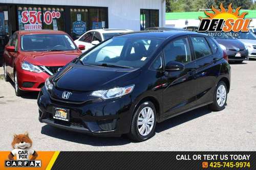 2016 Honda Fit LX ONE OWNER, LOCAL VEHICLE, LOW MILES, BLUETOOTH for sale in Everett, WA