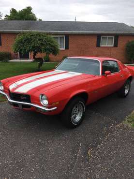 1972 Camaro for sale in Wiley Ford, MD
