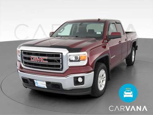 2014 GMC Sierra 1500 Double Cab SLE Pickup 4D 6 1/2 ft pickup Red -... for sale in Corpus Christi, TX
