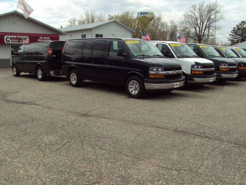 ALL WHEEL DRIVE EXPRESS VANS - cars & trucks - by dealer - vehicle... for sale in waite park, WI