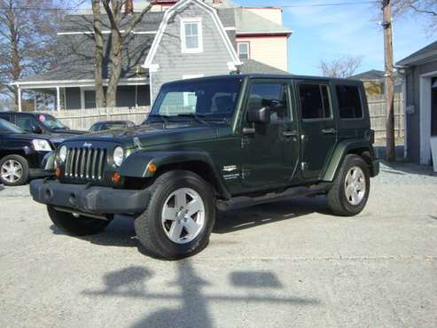 2007 Jeep Wrangler Unlimited Sahara - - by dealer for sale in New Bedford, MA
