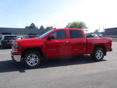2015 CHEVY SILVERADO LT CREW CAB-CLEAN CAR FAX-1 OWNER-BACK UP CAMERA for sale in 2641 PITTSTON AVE, PA