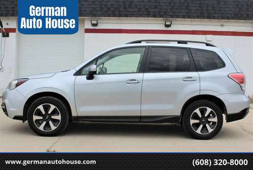2017 Subaru Forester Premium AWD !Ice Silver!$269 Per Month! - cars... for sale in Fitchburg, WI