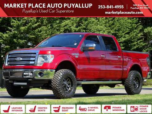 2013 Ford F-150 4x4 4WD F150 Truck Lariat Pickup for sale in PUYALLUP, WA