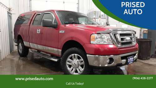 2007 FORD F-150 XLT 4X4 SUPERCAB PICKUP, CAPABLE - SEE PICS - cars &... for sale in GLADSTONE, WI