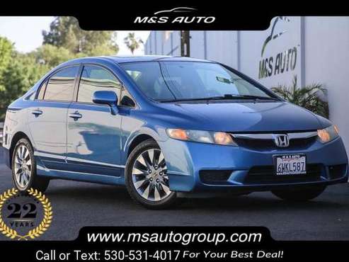 2009 Honda Civic Sdn EX-L sedan Blue - - by dealer for sale in Sacramento , CA
