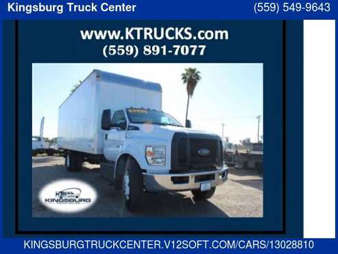 2018 Ford F-650 24' Super Duty Box Truck 4X2 2dr Regular Cab 158 260... for sale in Kingsburg, CA