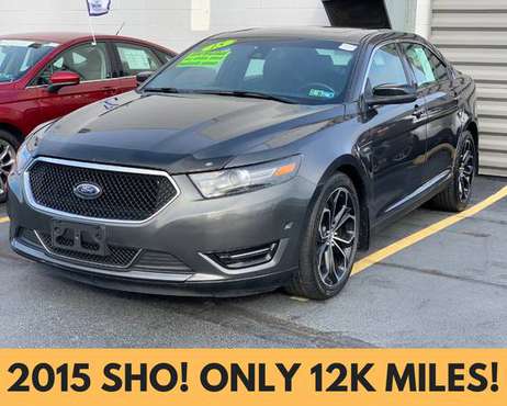2015 FORD TAURUS SHO! ONE OWNER! SPOTLESS! LOW MILEAGE! - cars &... for sale in Philadelphia, PA