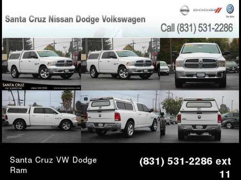 2016 Ram 1500 SLT 4D Crew Cab - cars & trucks - by dealer - vehicle... for sale in Santa Cruz, CA