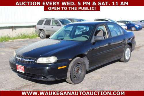 2003 *CHEVROLET/CHEVY* *MALIBU* 3.1L V6 GOOD TIRES 649385 for sale in WAUKEGAN, WI