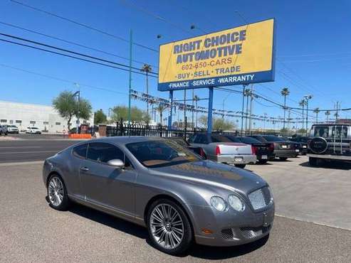 2008 Bentley Continental GT Speed, 6 0L W12 twin turbo AWD, CLEAN CA for sale in Phoenix, AZ