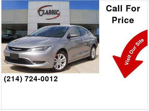 2015 Chrysler 200 Limited - cars & trucks - by dealer - vehicle... for sale in Denton, TX