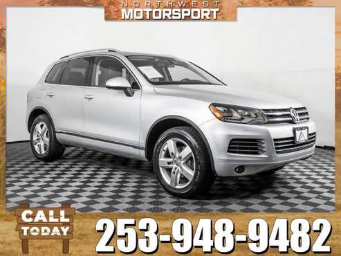 *LEATHER* 2012 *Volkswagen Touareg* TDI AWD for sale in PUYALLUP, WA