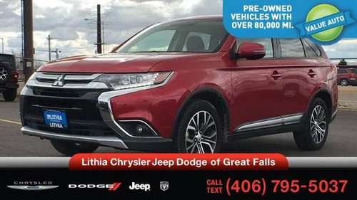 2018 Mitsubishi Outlander SE S-AWC - - by dealer for sale in Great Falls, MT