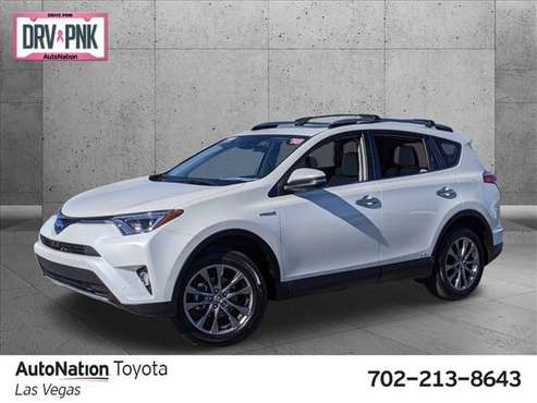 2018 Toyota RAV4 Hybrid Limited AWD All Wheel Drive - cars & trucks... for sale in Las Vegas, NV
