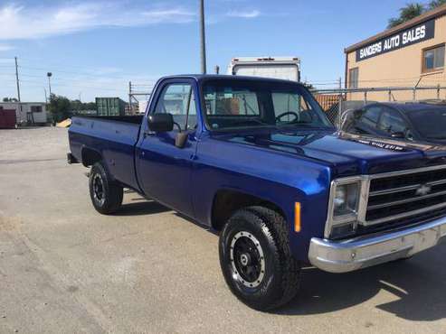1979 CHEVY K10 REGULAR CAB LONG BOX for sale in Lincoln, NE