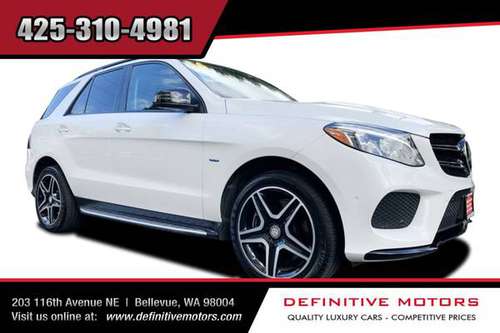 2016 Mercedes-Benz GLE GLE 550e 4MATIC AVAILABLE IN STOCK! SALE! for sale in Bellevue, WA