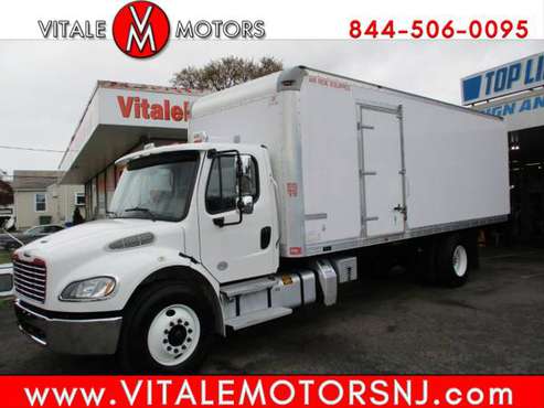 2017 Freightliner M2 106 Medium Duty 24 FOOT BOX TRUCK, LIFTGATE for sale in south amboy, IN