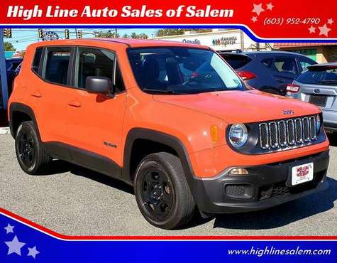 2017 Jeep Renegade Sport 4x4 4dr SUV EVERYONE IS APPROVED! - cars &... for sale in Salem, MA