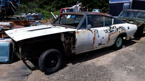 1968 plymouth barracuda fast back project with a 1967 donor car for sale in Forest Grove, OR