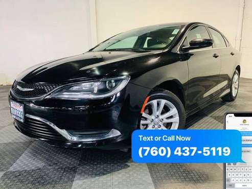 2016 Chrysler 200 Limited Limited 4dr Sedan - Guaranteed Credit... for sale in Oceanside, CA