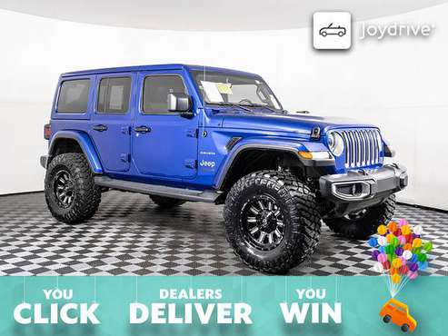 2020-Jeep-Wrangler Unlimited-Sahara - cars & trucks - by dealer -... for sale in PUYALLUP, WA