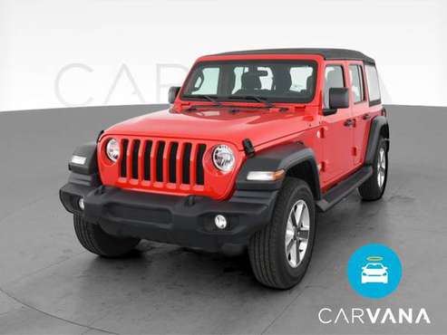 2020 Jeep Wrangler Unlimited Sport S Sport Utility 4D suv Red - -... for sale in Kokomo, IN