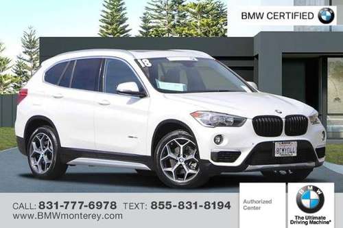 2018 BMW X1 sDrive28i sDrive28i Sports Activity Vehicle - cars & for sale in Seaside, CA